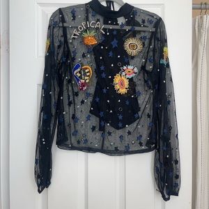 Amazing Sheer Farm Rio top